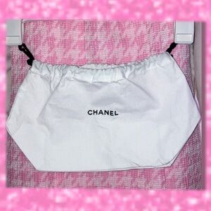 CHANEL | Canvas Drawstring Bag
